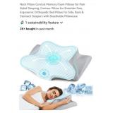 Memory Foam Cervical Neck Pillow*appears new
