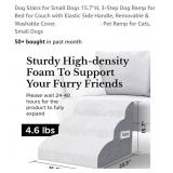 3 - Step Pet Stairs w/ Elastic Side Handle &