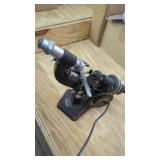 Vintage Lensometer Jr. Microscope Electric,