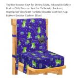 Toddler Booster Cushion w/ 5 Point Buckle &
