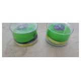 NEW Set of 2 Shower Speakers, Waterproof,  Green