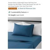 NEW Twin Size 3 Pc Bed Sheets Set w/ 14" Deep