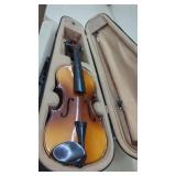 Violin in Case     may need a new Bow