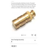 (8pcs) Commercial Quality Solid Brass Anchor