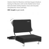 NEW Stadium Seat for Bleachers w/ Back Support,