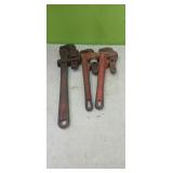 3 Pipe Wrenches