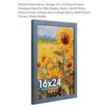 NEW 16" x 24" Picture Frame w/ Plexiglass Glass,