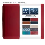 NEW 20" x 32" Anti Fatigue Floor Mat, Burgundy