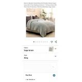 Electric Blanket Heated King Soft Double Sherpa