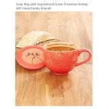 NEW 16 oz Coffee/ Soup Mug w/ Lid & I