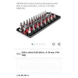 New- TEKTON 3/8 Inch Drive Hex/Torx Bit Socket