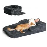 New  Foldable Human Dog Bed, Orthopedic Memory