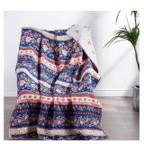 Marsha quilted throw blanket. This versatile