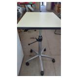 Adjustable Height Table   17.5" x 23.5" Table Top