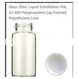 (100) 20ml Disposable Scintillation Vials