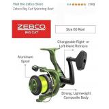 New- Zebco Big Cat Spinning Fishing Reel, 60