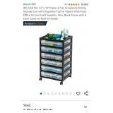 IRIS USA Fits 12" x 12" Paper, 6-Tier Scrapbook