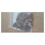 100 Mixed Dates Wheat Pennies