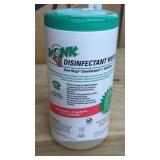Monk Disinfectant Wipes. 80 ct