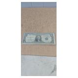 1935D   Blue Seal Silver Certificate in