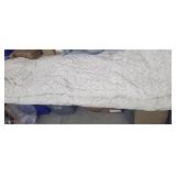 Queen Size Comforter, Cream*used, needs