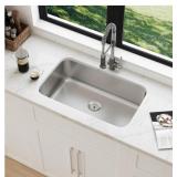New 30" Undermount Stainless Steel Kitchen Sink