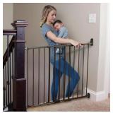 New Baby Gate for Stairs or Doorway Easy Swing &