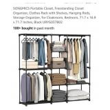 SONGMICS Portable Closet, Freestanding Closet