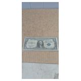 1935C  Blue Seal Silver Certificate in protective