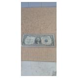 1935C   Blue Seal Silver Certificate in