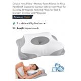 Memory Foam Cervical Neck Pillow*appears new