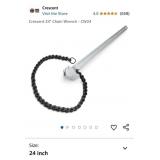 New- Crescent 24" Chain Wrench - CW24