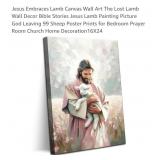 NEW 16" x 24" "Jesus leaves the 99 to Save 1"