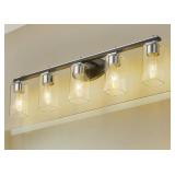 New  Bathroom Lighting Fixtures, 5-Light Vanity