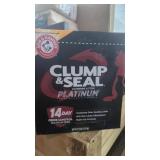27.5LB Clump & Seal Kitty Litter  Arm & Hammer