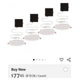 4 New Ultra Slim 6 in. Color Selectable New