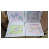 4 Childrens Butterfly Bedroom Wall Decor