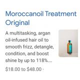 Moroccan Oil (.85oz)..multitasking hair oil