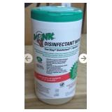 NEW Monk Disinfectant Wipes. 80 ct
