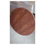 Estate Round Folding Card Table  Yard sale