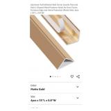 NEW 4 Pc Wall Corner Guards, Aluminum Self