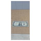 1935D  Blue Seal Silver Certificate in protective