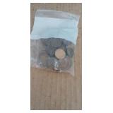 100 Mixed Dates Wheat Pennies