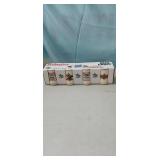 (New) 1996  4Pk Miniature Budweiser Collectors