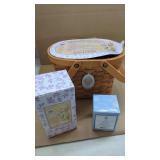 2002 Precious Moments Membership Basket with