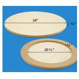24" Wood Painting Panel Falling in Art Unfinished