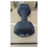 New 12 Lb Dumbbell