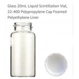 NEW 100pk - 20ml Disposable Scintillation Vials
