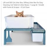 NEW Lift & Sift Cat Litter Box *Assembly Required