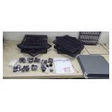 Multi-Door Wire Panel Pet Cage, Size unknown -